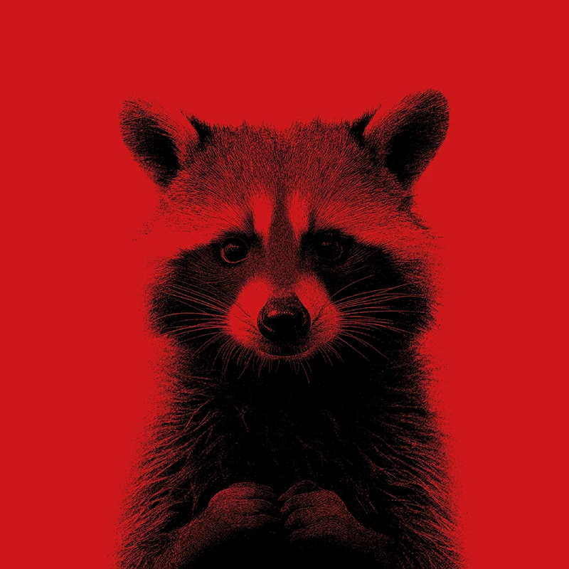 Red Raccoon Mouse RED RACCOON - YOHO branding & digital